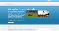 Desktop Screenshot of ipappmedia.de
